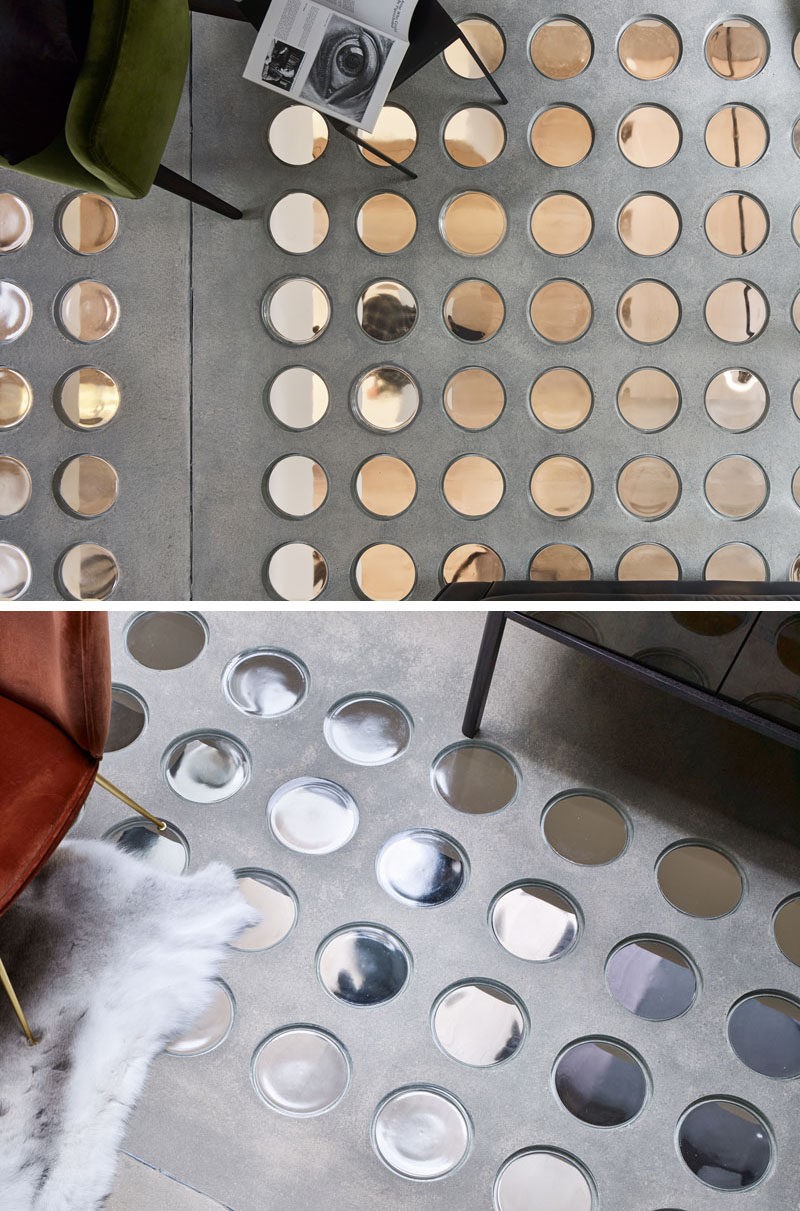 Andy Martin：房子的地板充满了玻璃圆可以让光线穿过下面的地板-3