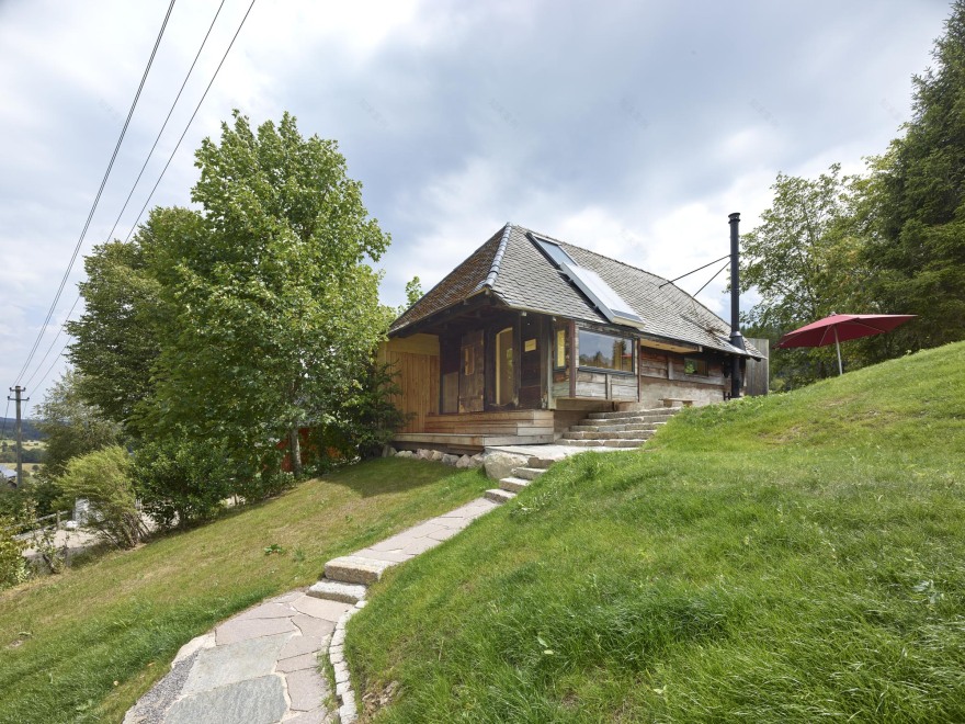 德国黑森林 1000 米高空的环保小屋-36