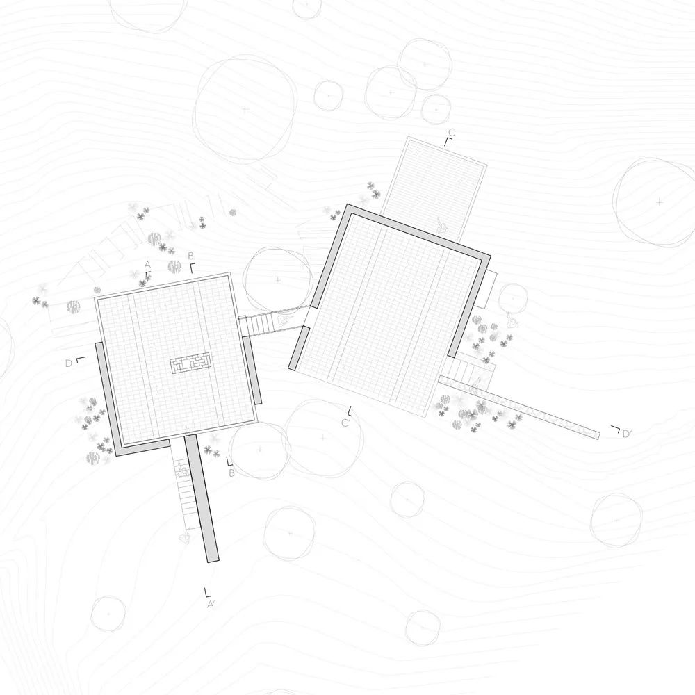 山间度假民宿 | 钢构++ 砖混结构，与自然共生-9