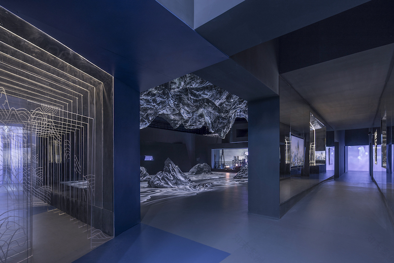 重庆《画游千里江山》展览空间设计丨中国重庆丨MAT超级建筑事务所-5