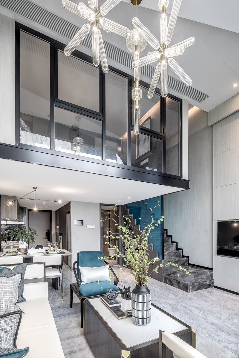 纽约 MoMA 艺术风格融入凯达尔国际 LOFT【黛】公寓设计-2