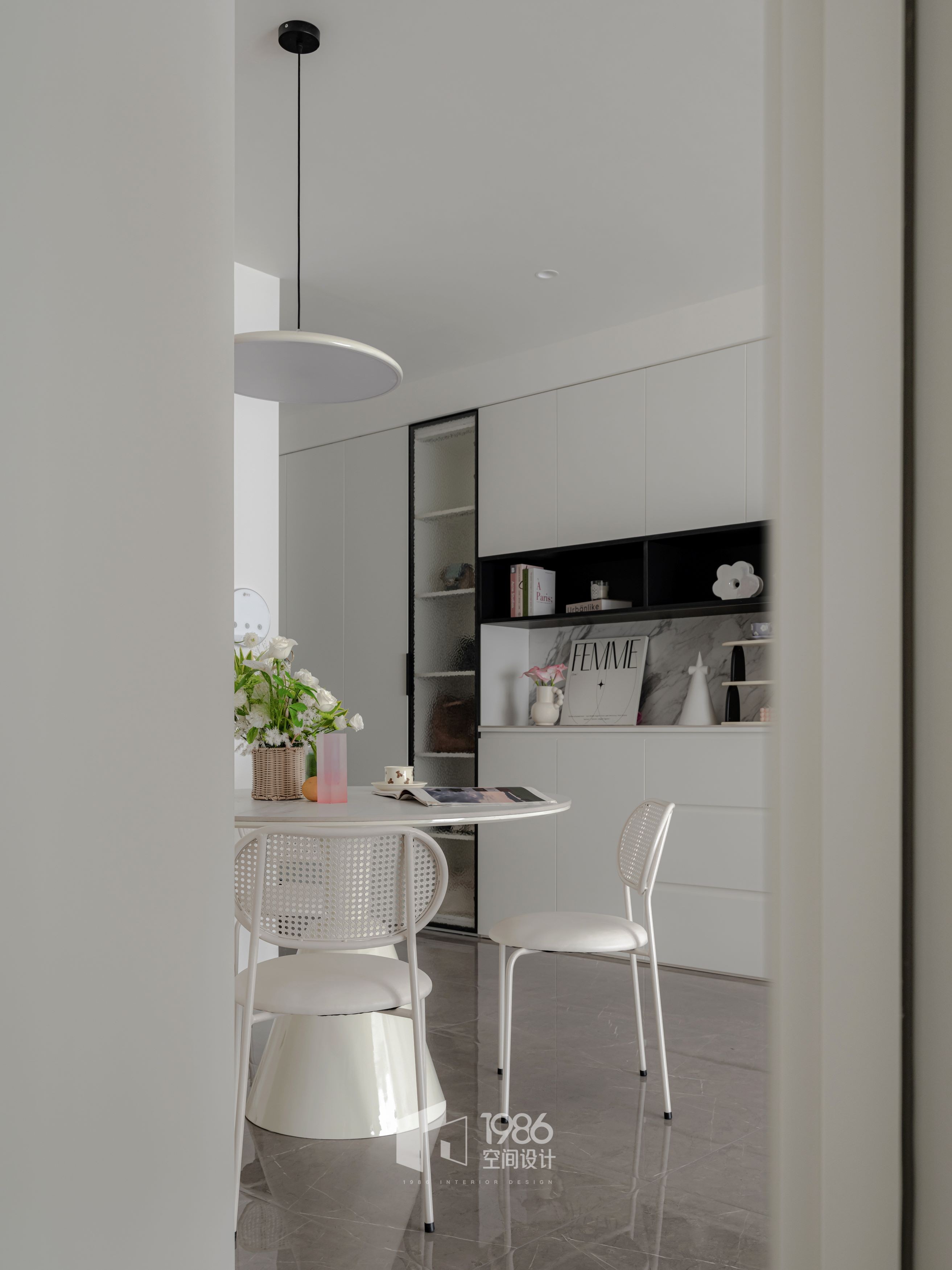 113㎡简约混搭风,一朵正在盛开的奶油玫瑰花丨中国长沙丨黄媛-34