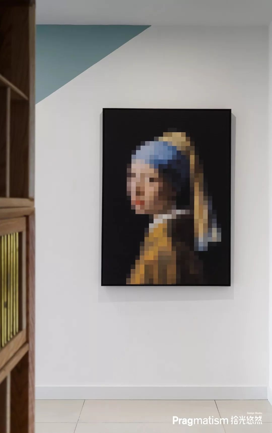 150㎡二手房逆袭，北欧复古风助新人打造专属爱巢-44