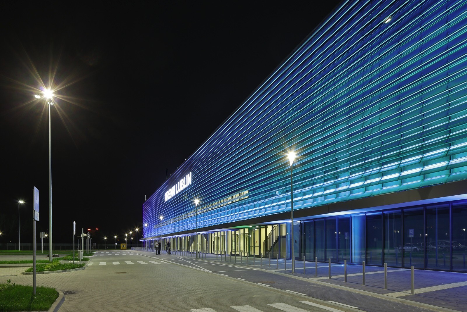 波兰卢布林体育馆,现代功能与视觉冲击的融合-26