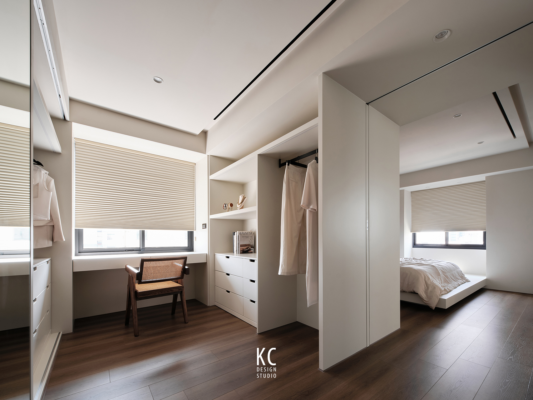 一人二猫的简约舒适生活空间丨KC design studio-17