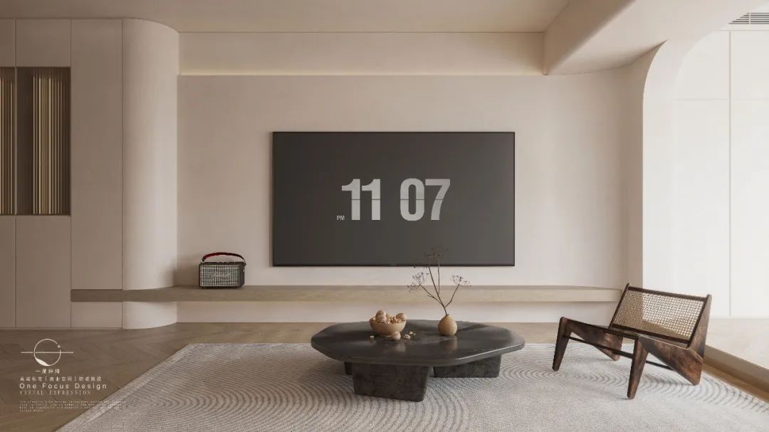 温馨奶油色,独特设计的广州家庭住宅丨中国广州丨一度经纬-22