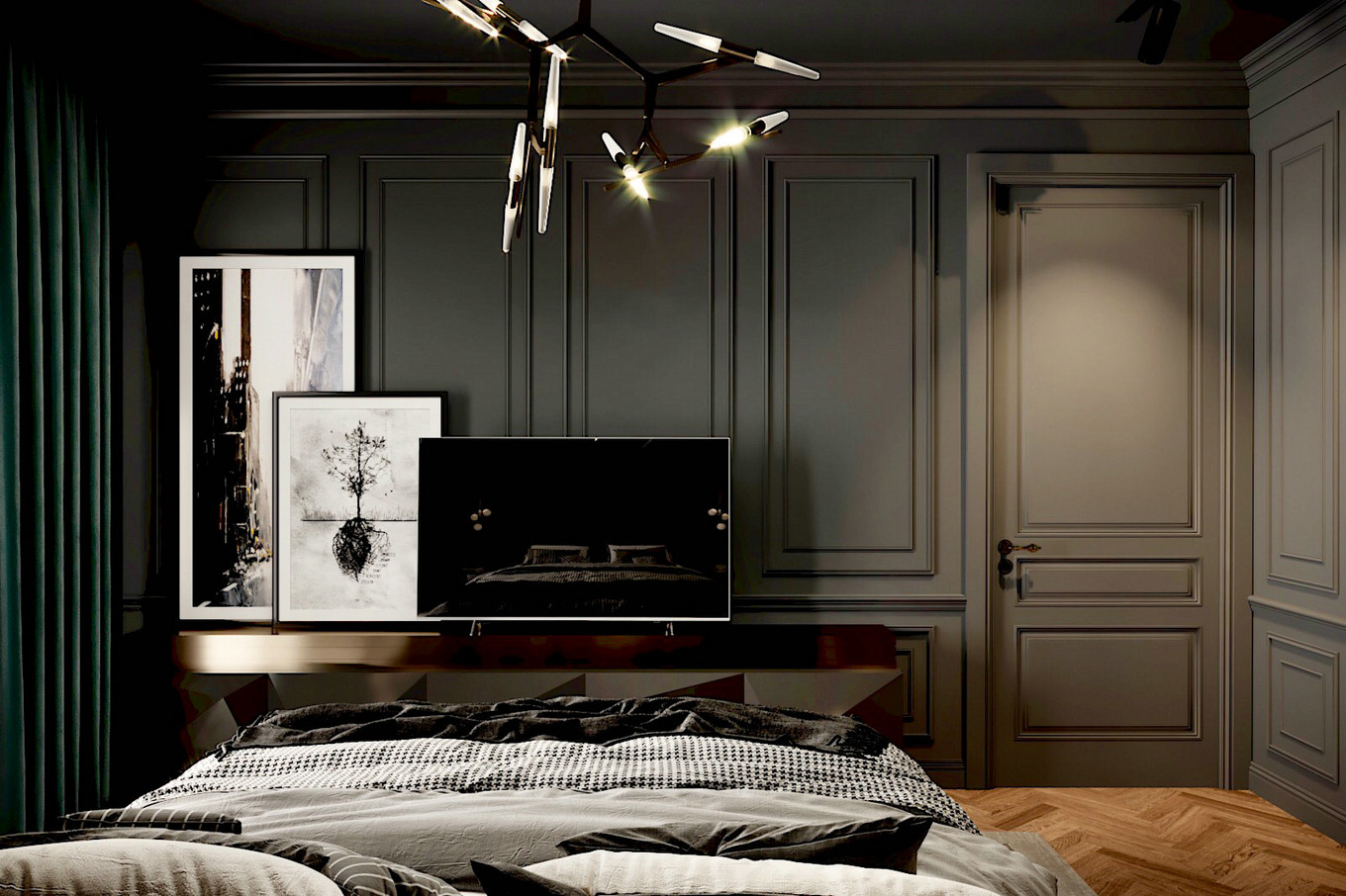 欧式居所，色彩斑斓的生活空间-10