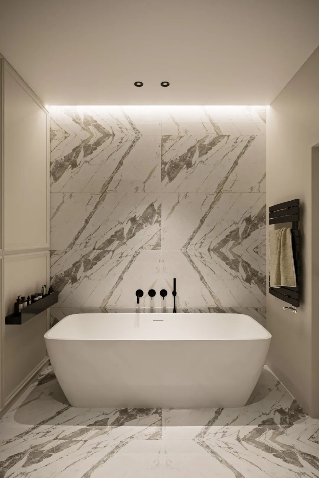 乌克兰基辅轻薄荷极简公寓丨Honcharenko Architects-25