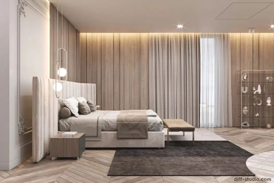 乌克兰基辅 1600㎡新古典奢华大宅丨Diff.Studio-40