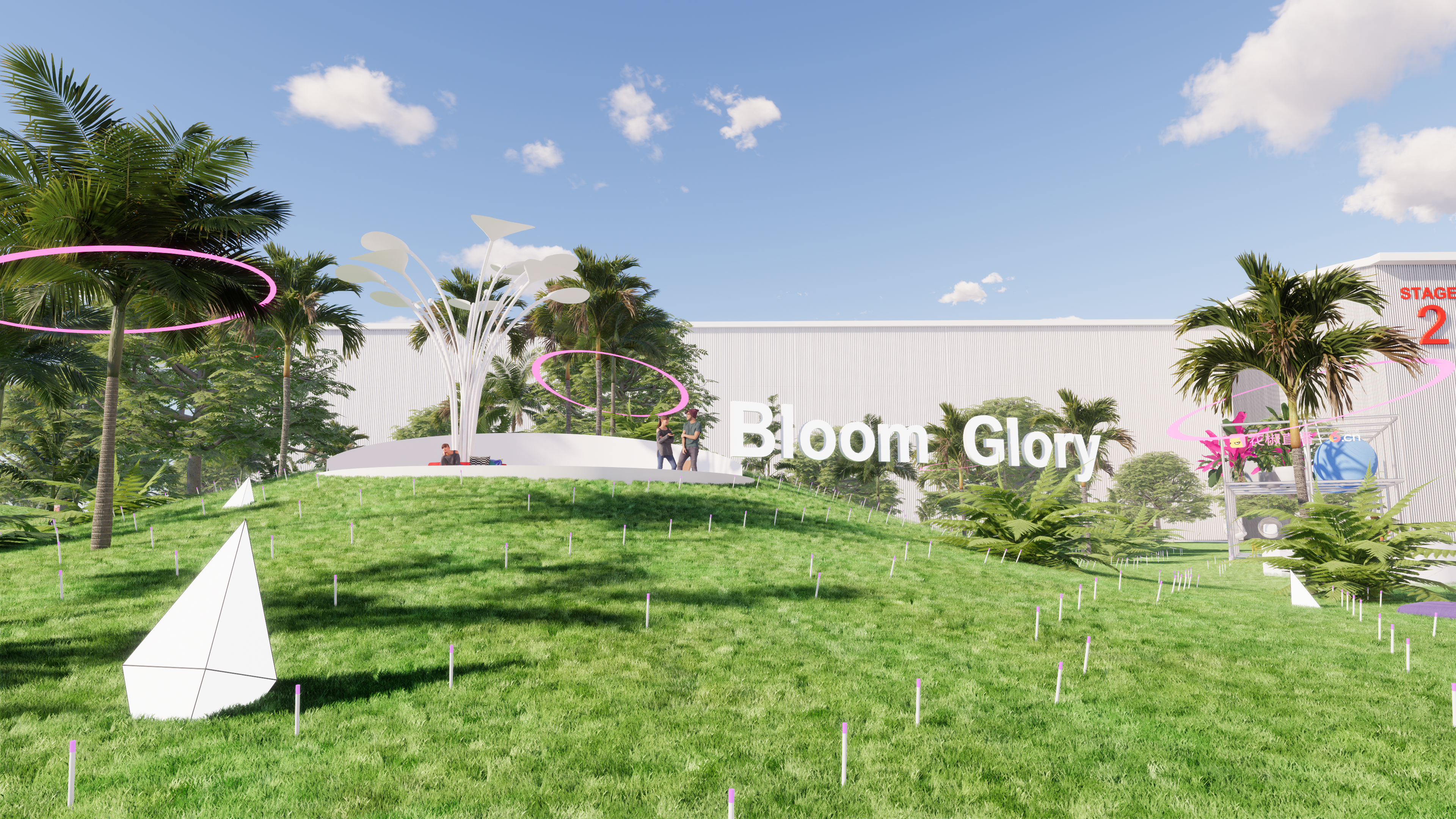 花椒2022 花房之夜年度盛典舞台设计-6