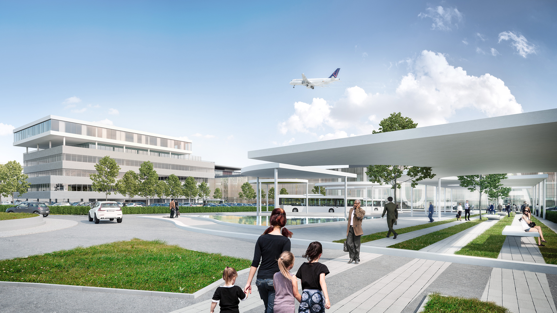 比利时列日机场概念设计-6