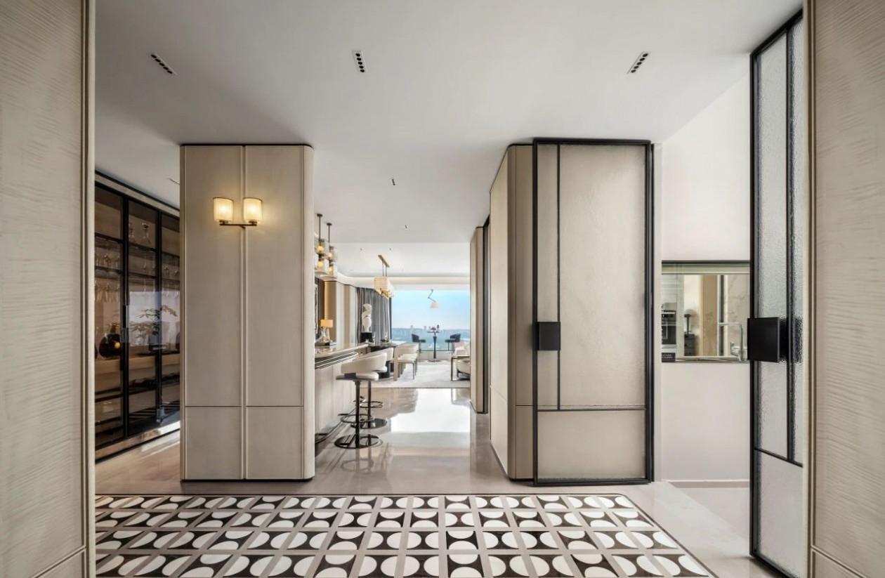 南宁轨道C11大平层344㎡丨中国南宁丨李益中空间设计-4