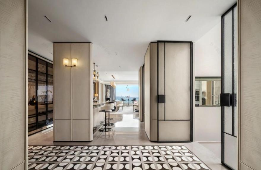 南宁轨道C11大平层344㎡丨中国南宁丨李益中空间设计-4