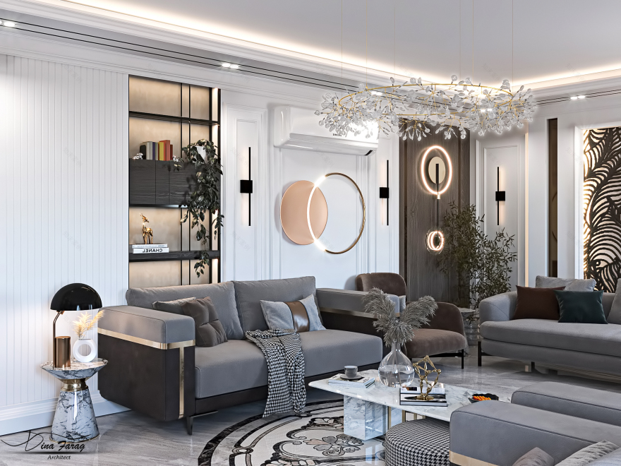 私人别墅丨也门丨DINA FARAG-17