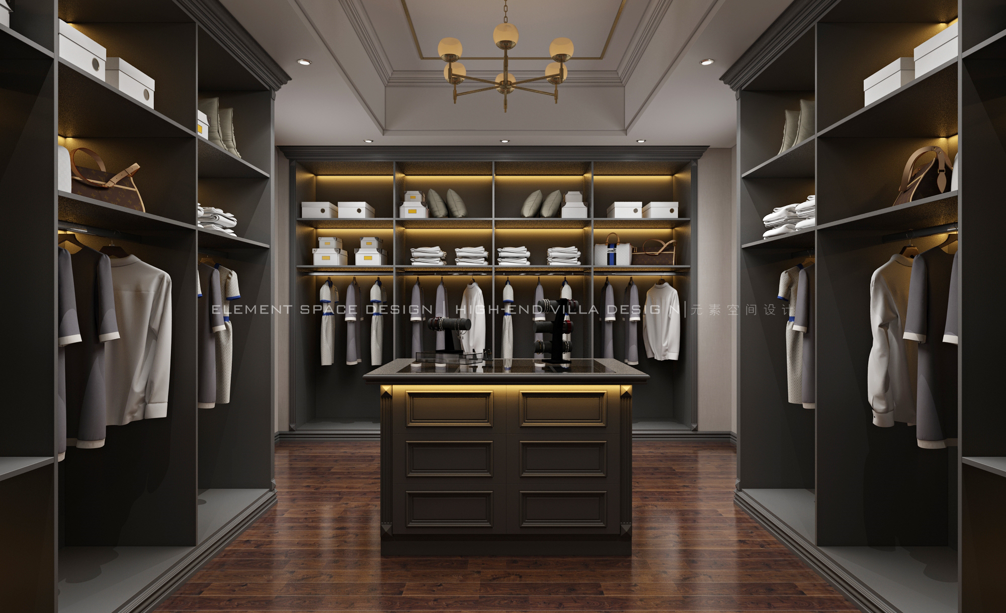 2021 美式风格全案设计-- 元素视觉 | 打造幸福美满家居空间-18