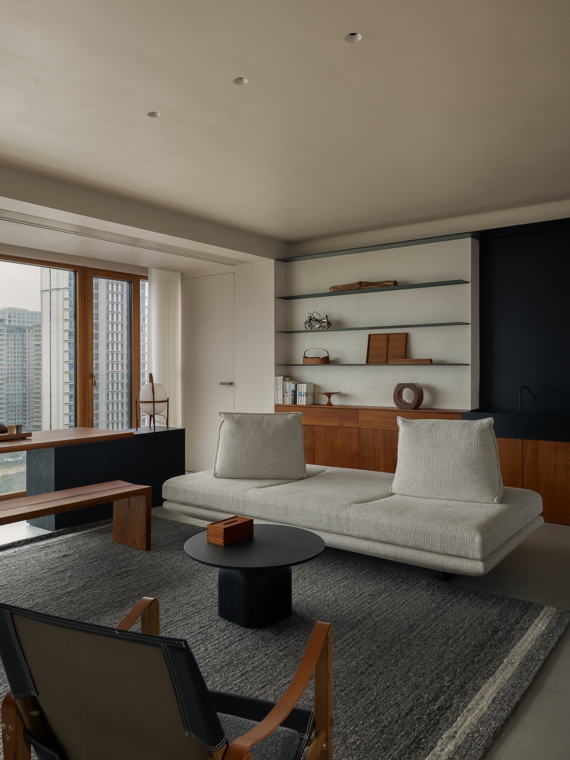 浙江柏悦湾自然主义丨中国温州丨大墨空间设计-8