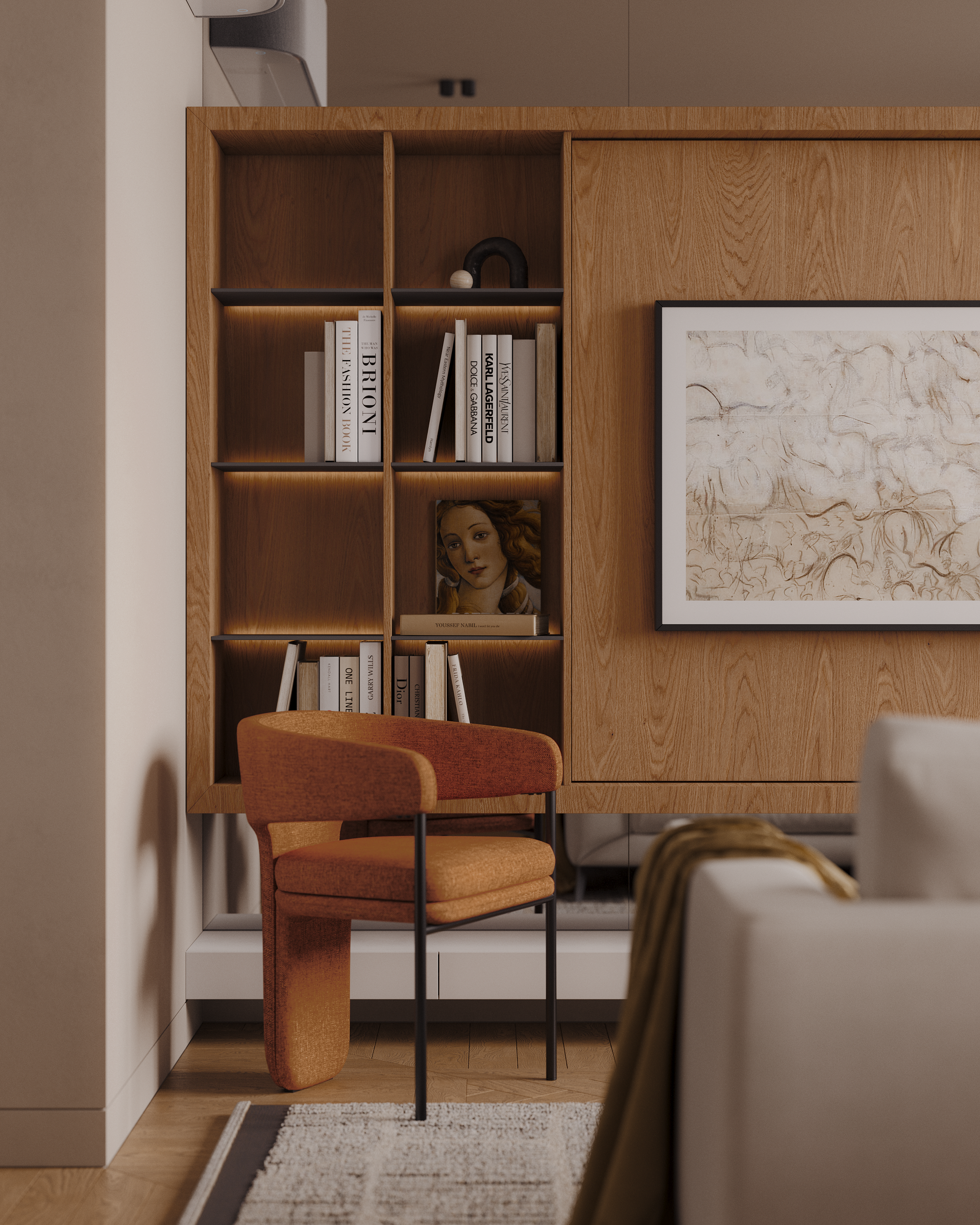 中世纪风格客厅丨俄罗斯圣彼得堡-12