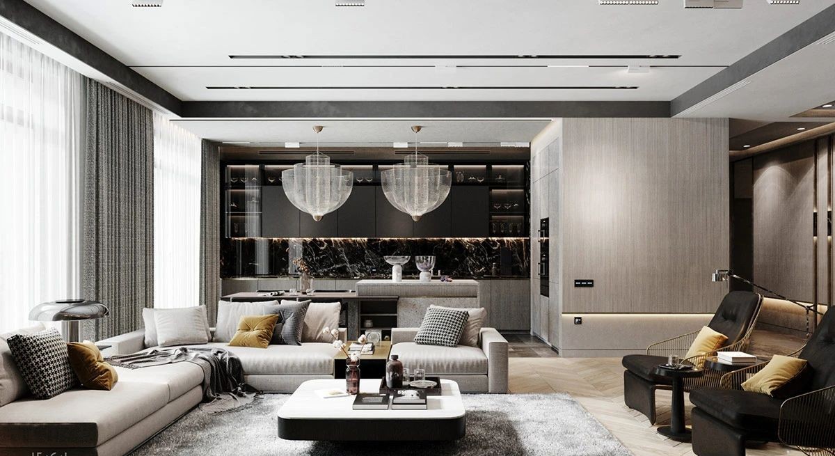 新奢贵族 · 现代生活空间设计-32