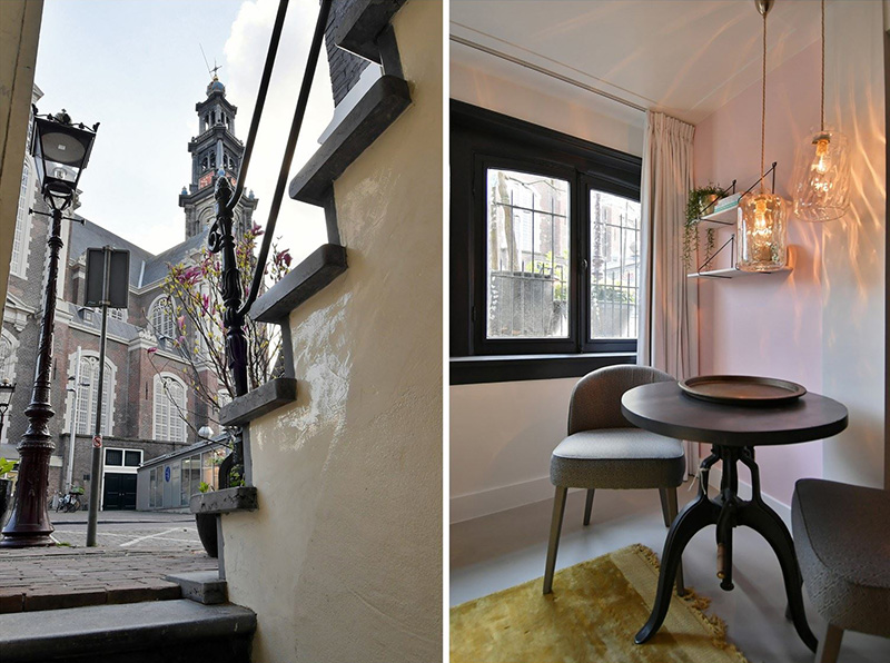 阿姆斯特丹中心区暗色调现代公寓，历史与时尚的完美融合-23