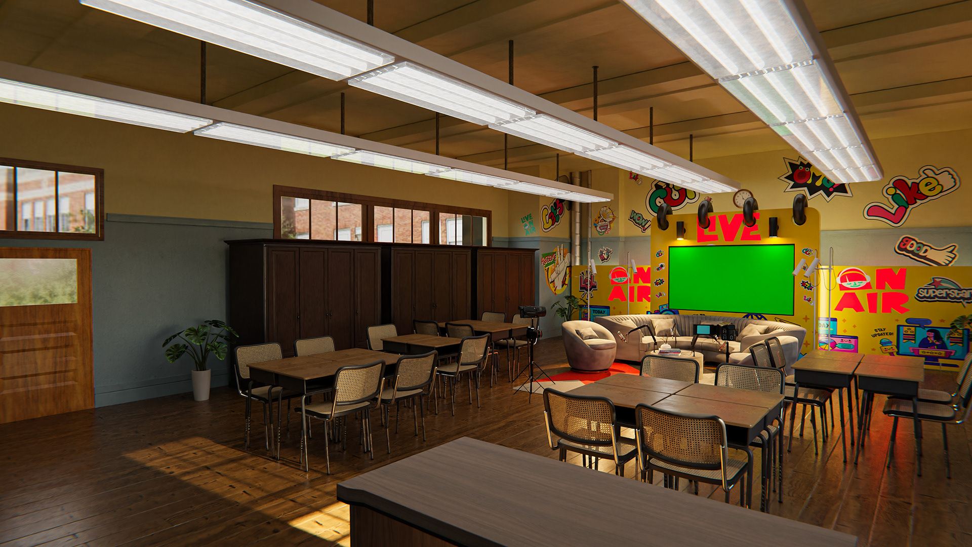 Custom Virtual Green Screen Studios – Real Client-7