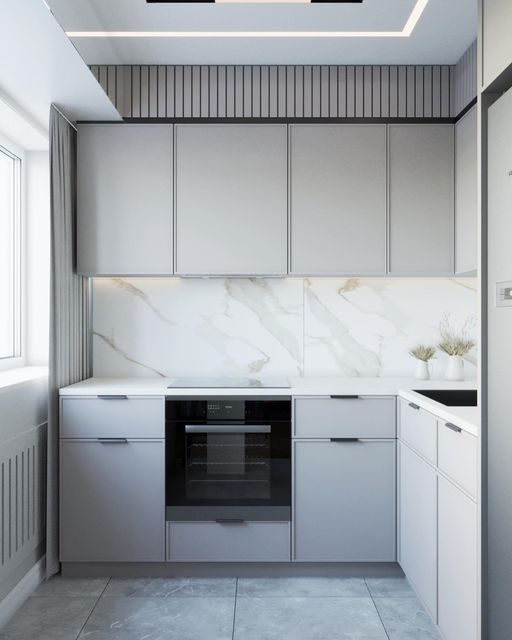 面板房住宅厨房设计-86