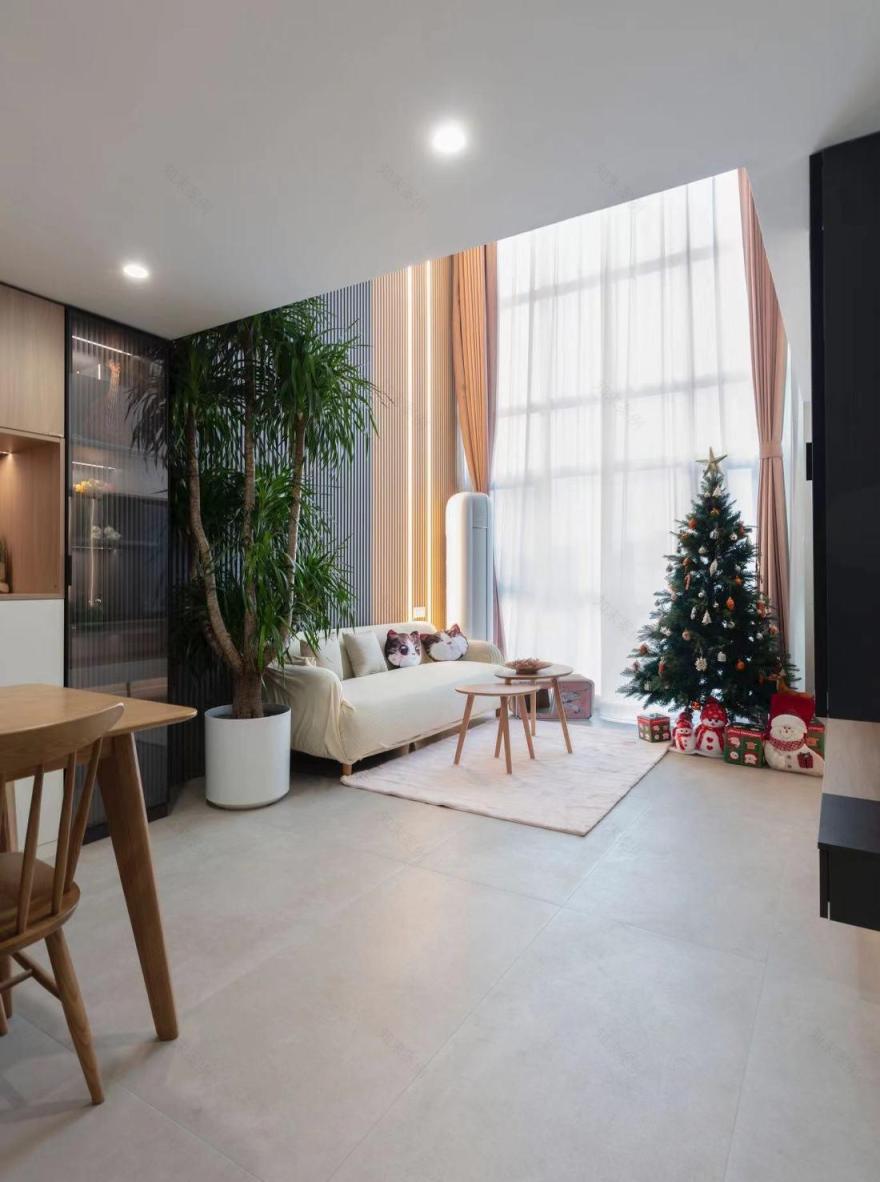 浪漫小夫妻的温馨婚房 | 简约原木与奶白系的完美融合-14