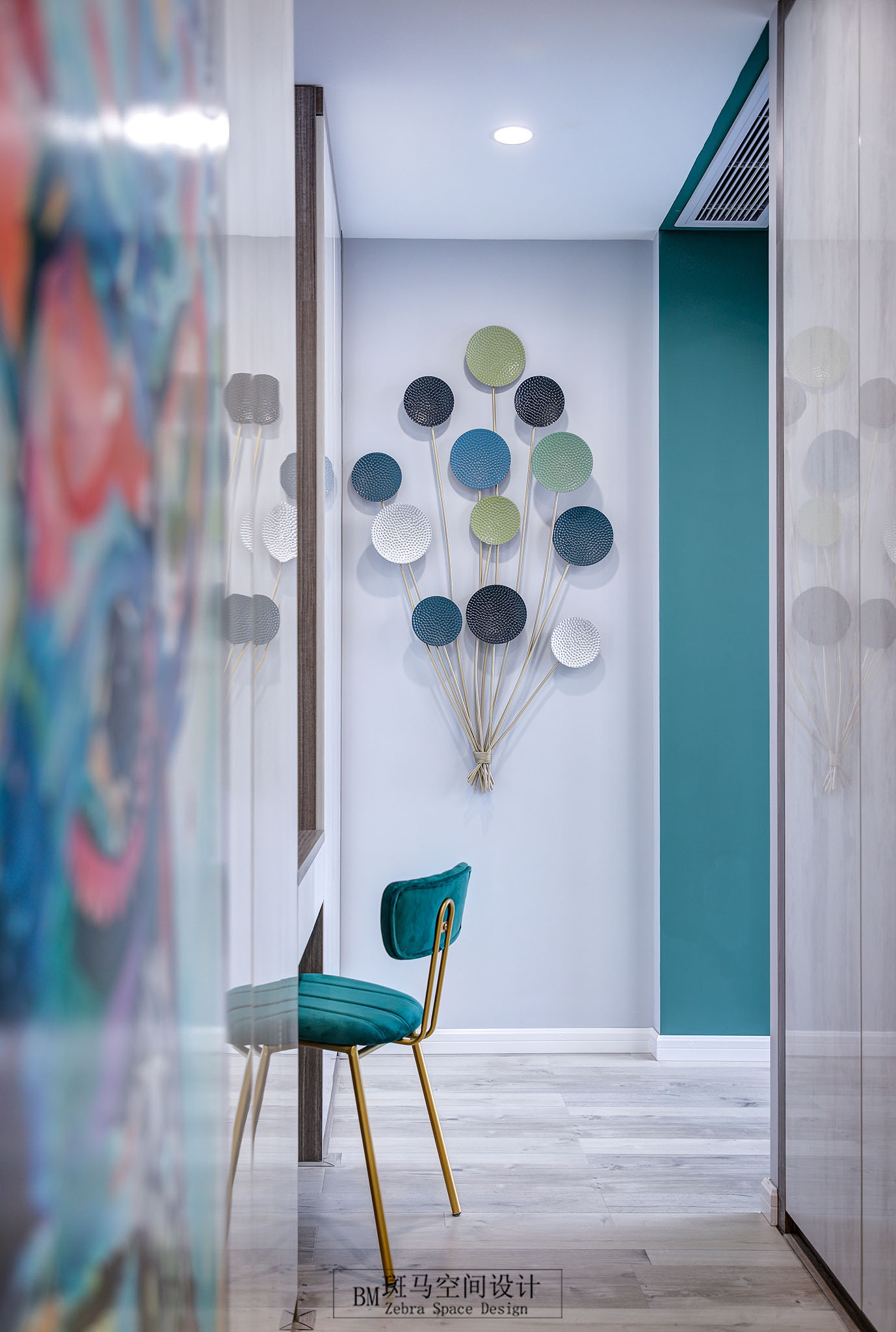 马卡龙色的浪漫空间 | 深圳庐峰翠苑 120 平方少女心设计-36