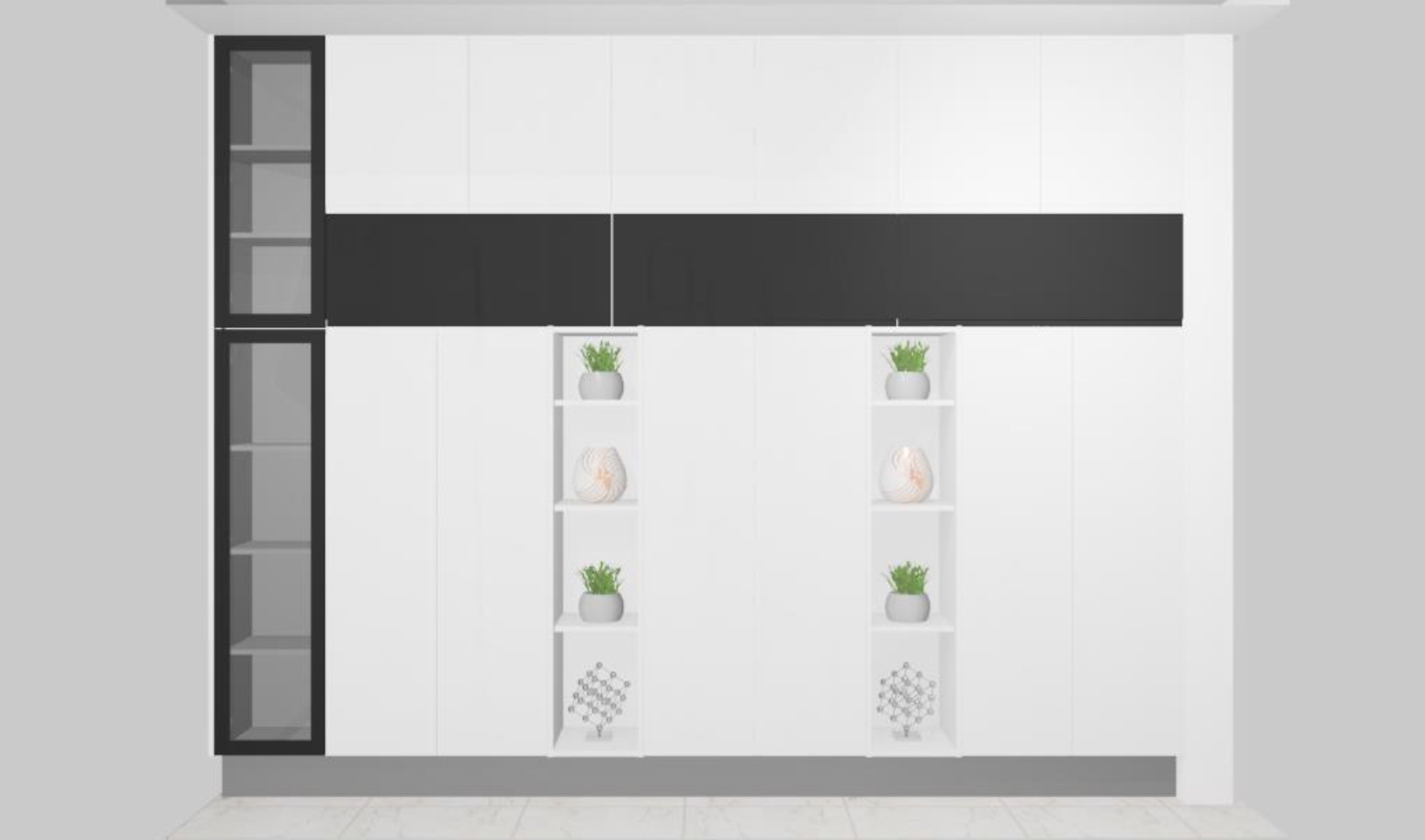 Modern Minimalist Kitchen Design | SL Residence-1