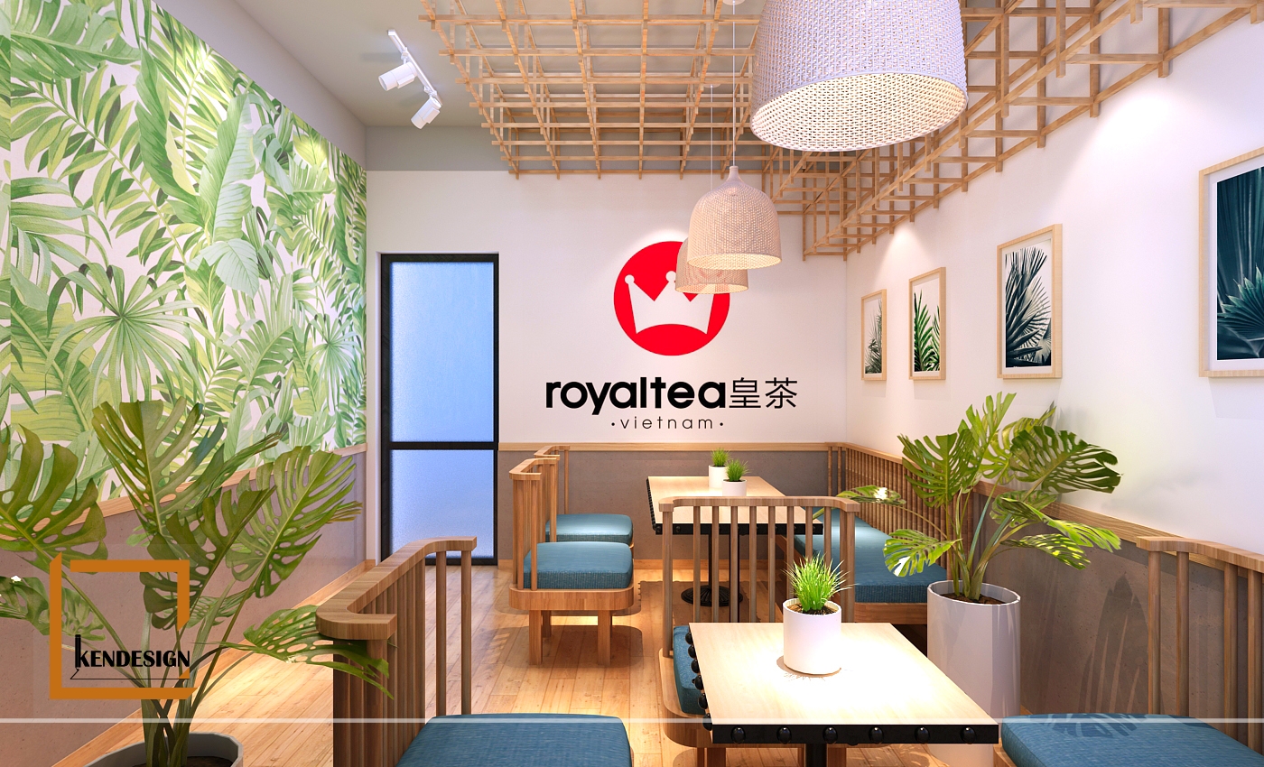 Royal Tea 66 Thụy Khuê咖啡店设计丨Kendesign-15