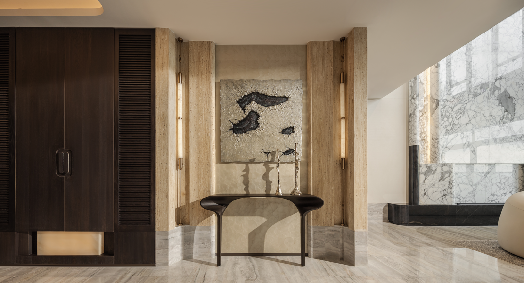 奥迅X新作｜流动艺术馆一826㎡顶层复式豪宅设计-31