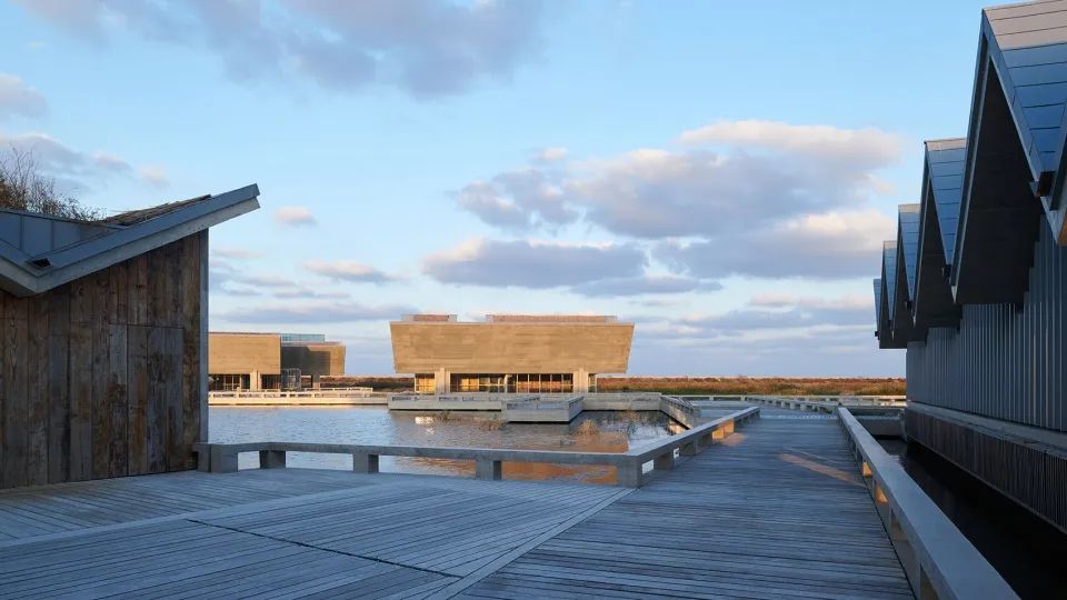 "一体两面"的崇明东滩湿地科研宣教中心-24