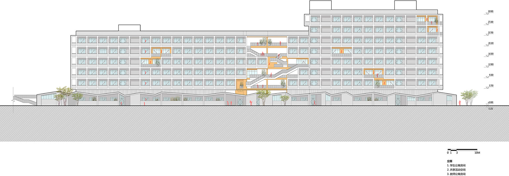 义乌新世纪外国语学校,浙江 / 零壹城市建筑事务所-85