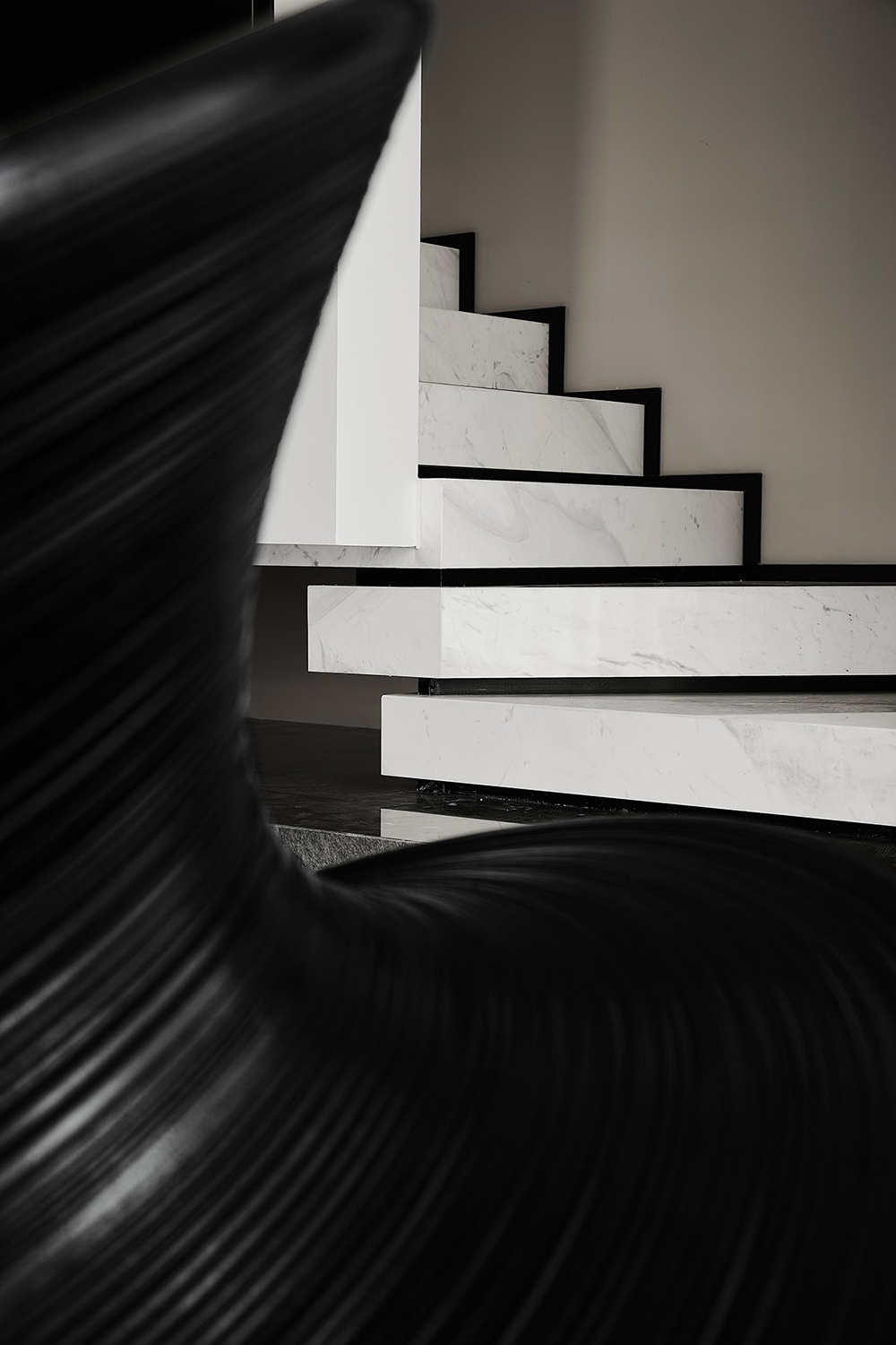 现代简约风大平层设计-53