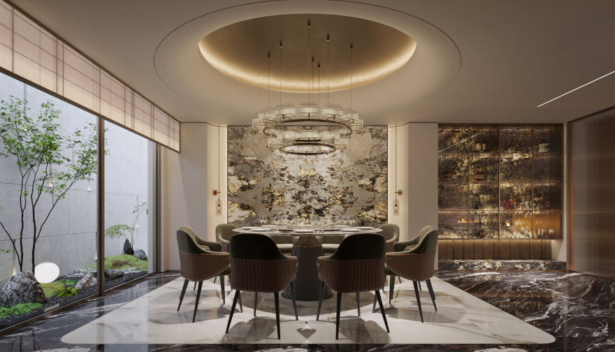 1100㎡艺术豪宅丨ZHD·纵禾设计(陈文强,张先辉)-40