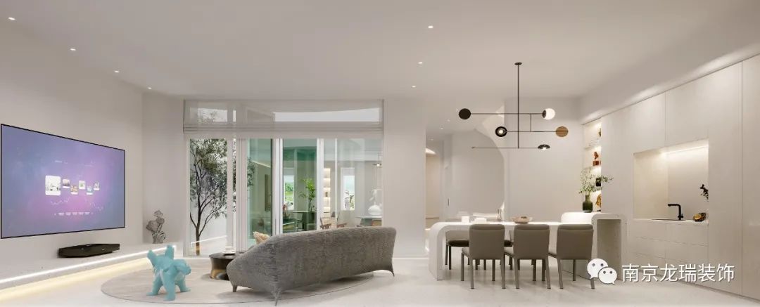 南京长乐渡 560㎡别墅 | 龙瑞设计团队的诗意栖居-35