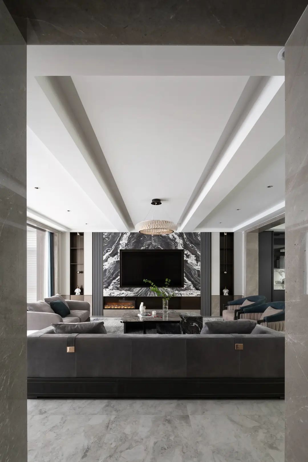 杭州私宅 · 现代东方韵味的诗意空间丨中国杭州丨意墅空间设计-15