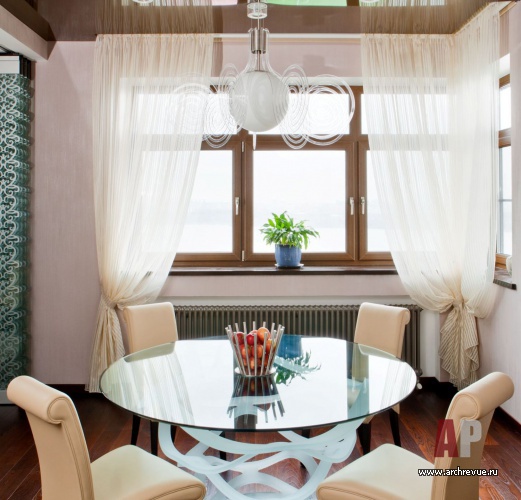 带镂空隔断的公寓室内设计丨Гулина Светлана,Анна Заводовская-14