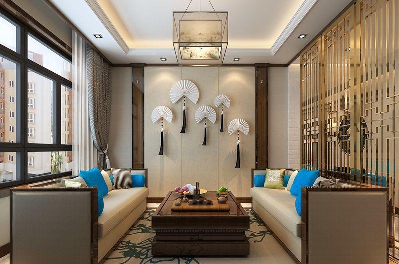 哈尔滨实创装饰打造宏城好人家85平典雅新中式两居-14