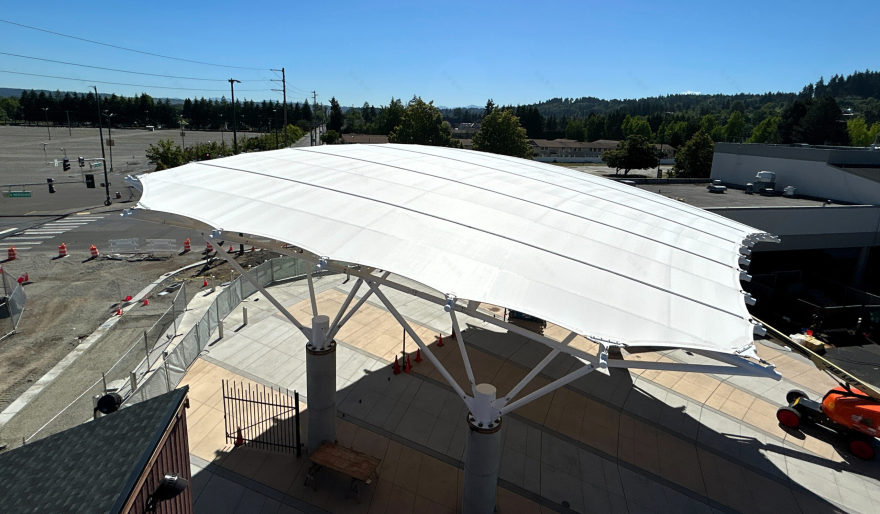 华盛顿州博览场馆入口雨棚项目丨美国华盛顿-23