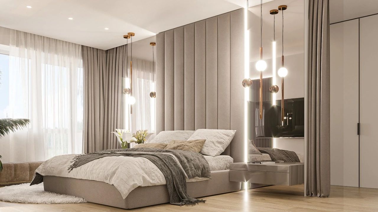 现代简洁的轻奢公寓-27