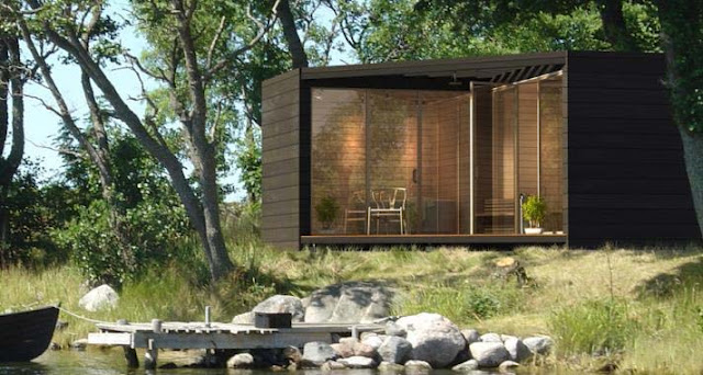 现代木屋及设计案例丨Sommarnojen建筑工作室-14