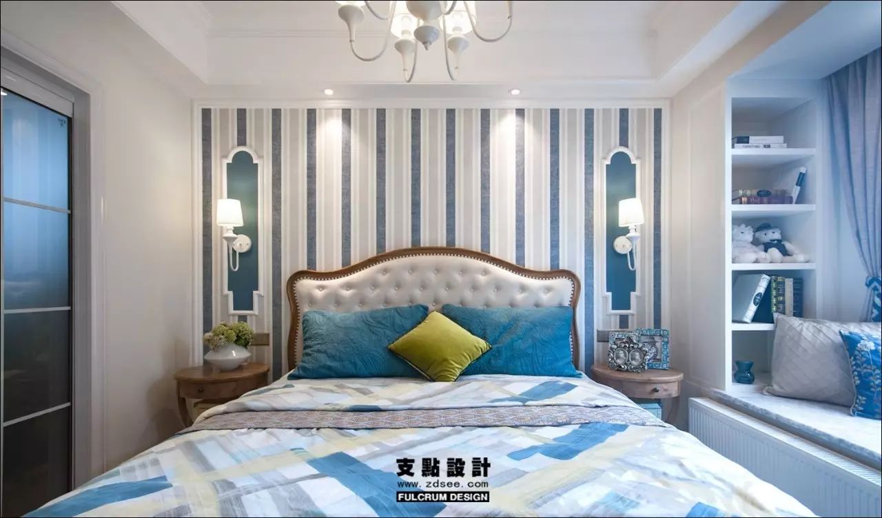 融侨城地中海混搭风 | 支点设计的 107 平米多彩海平线-32