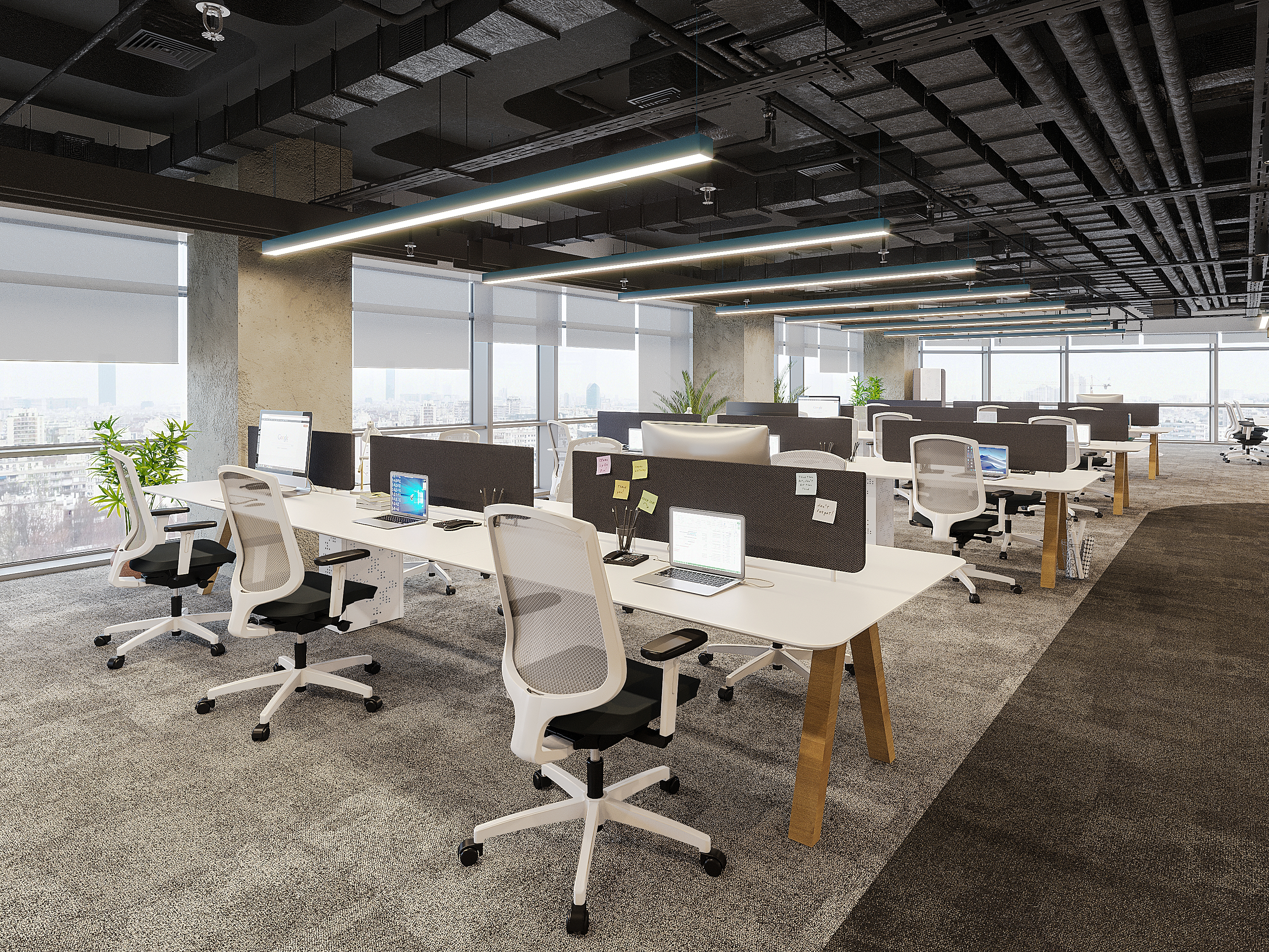 办公室内部项目丨A4 Architecture-7