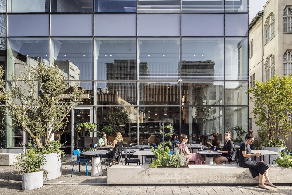 特拉维夫国家创业中心以色列烹饪学院,多功能蓝色空间融合烹饪文化-28