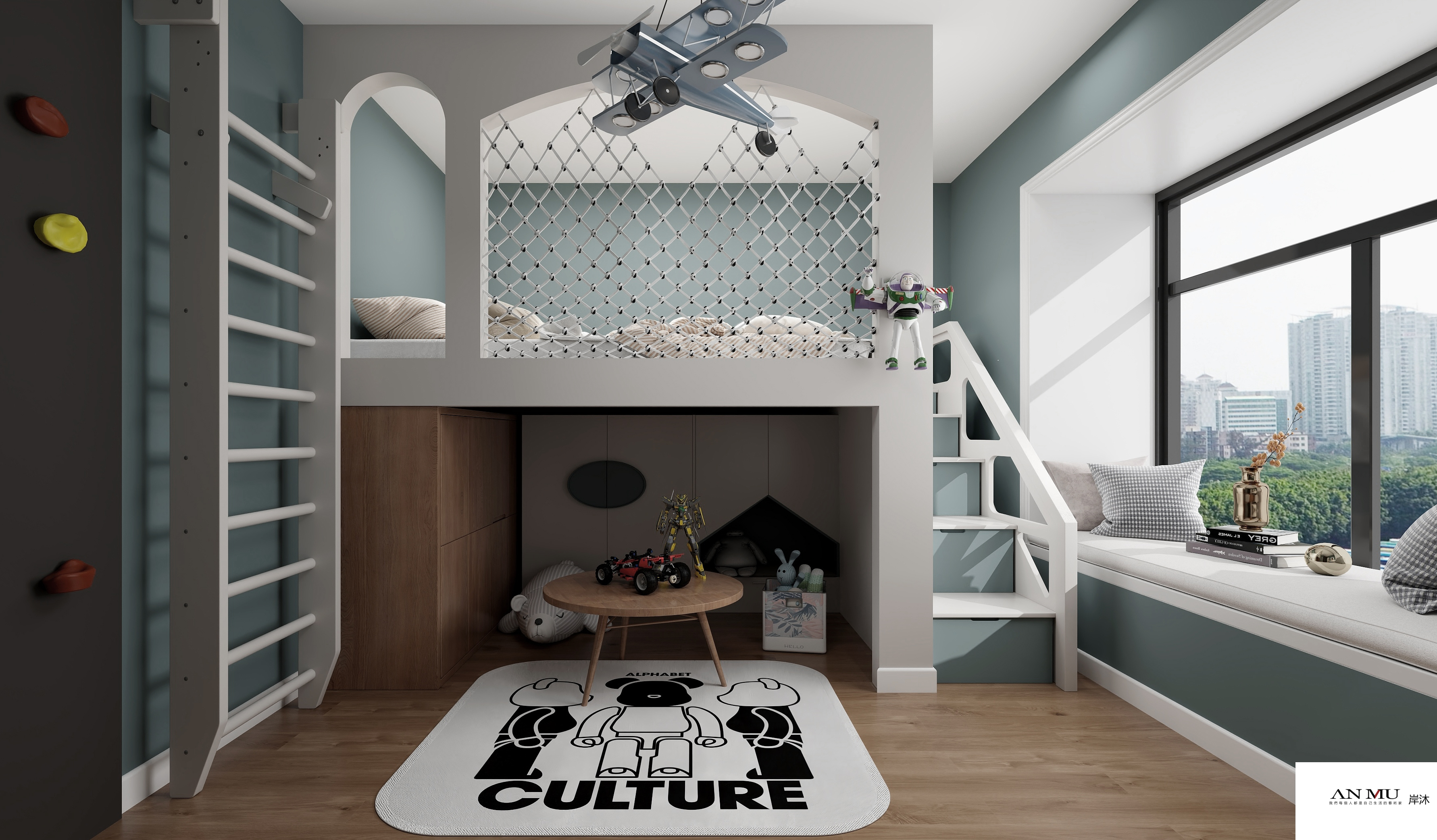 新领地 90㎡老房翻新案例丨中国太原丨岸沐空间设计工作室-18