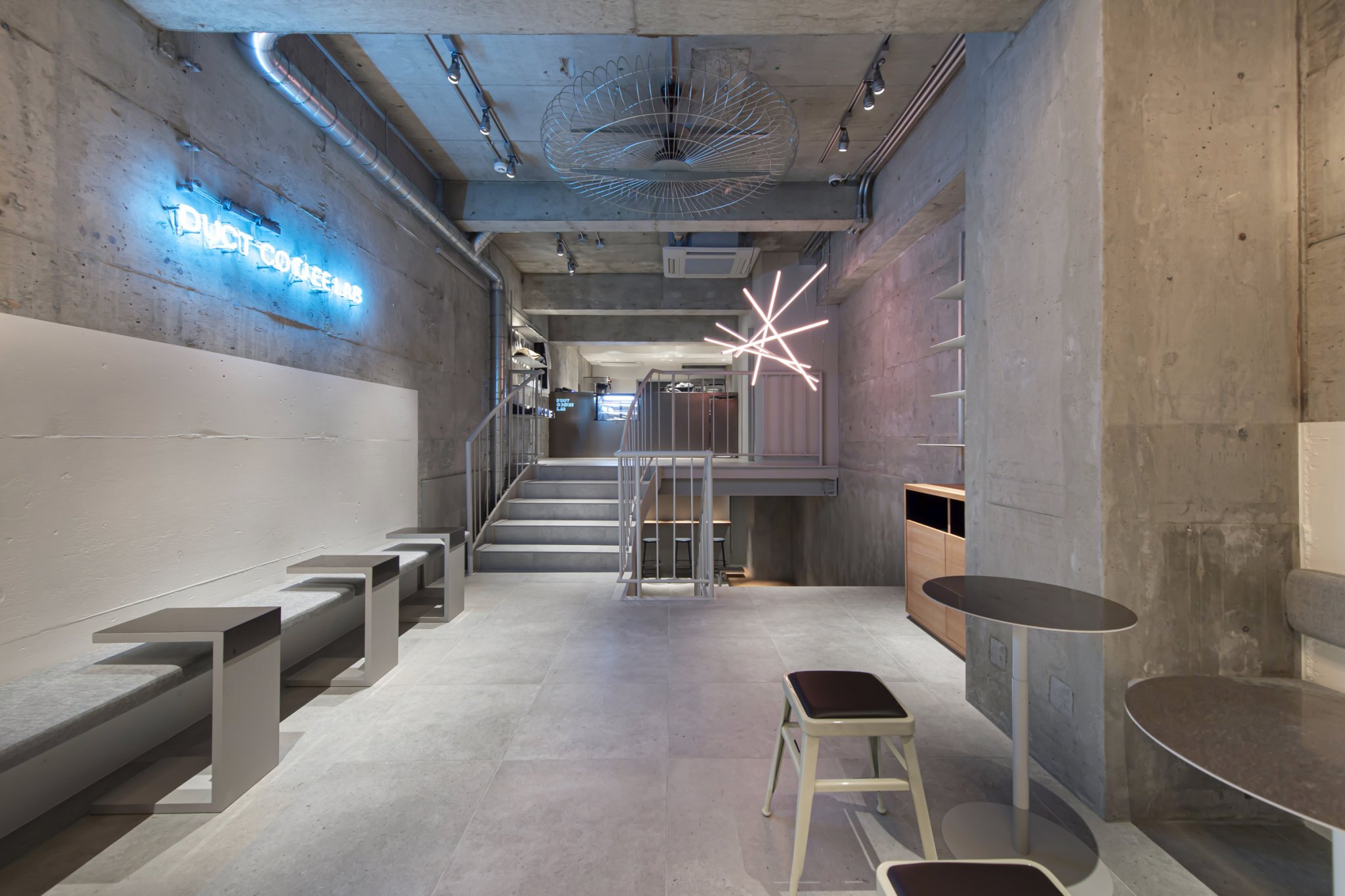 日本 DUCT COFFEE LAB 购物中心店丨日本东京丨Log.design co.,Ltd.-17