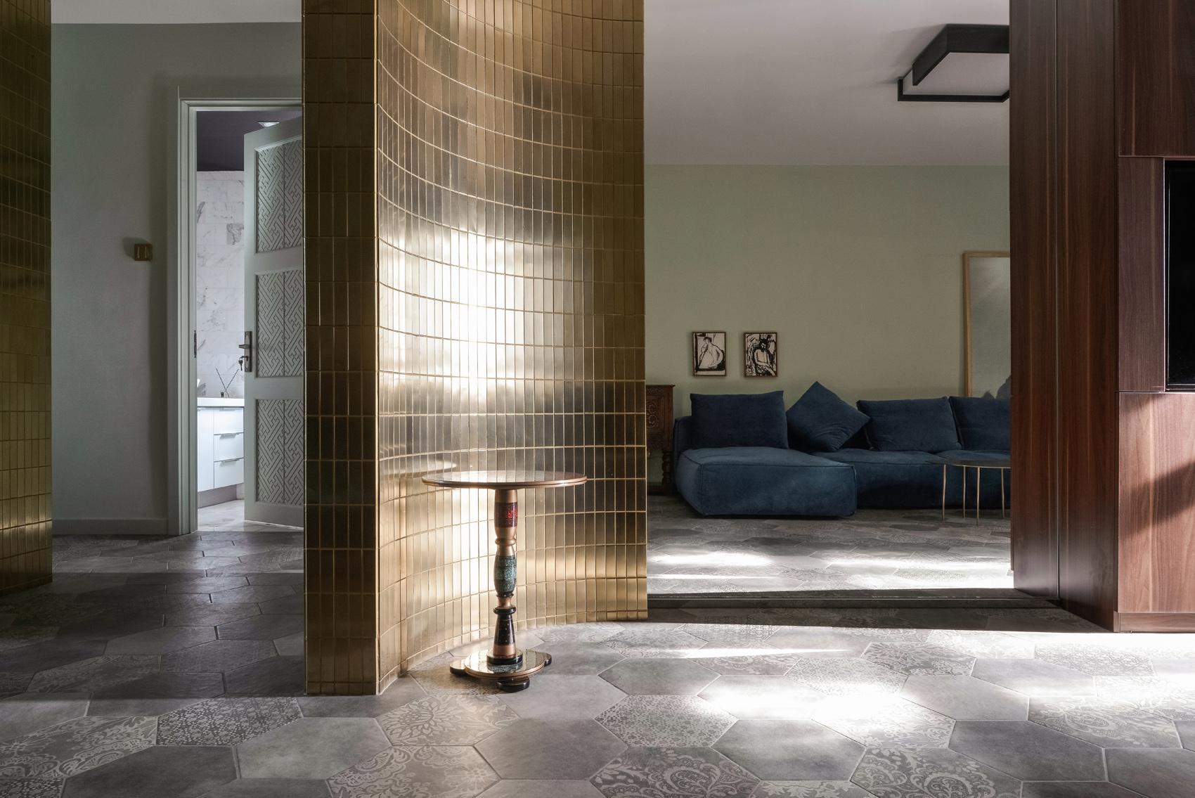 NOSTALGIA住宅，呼和浩特 / NA-DECO 那漠含风设计-12