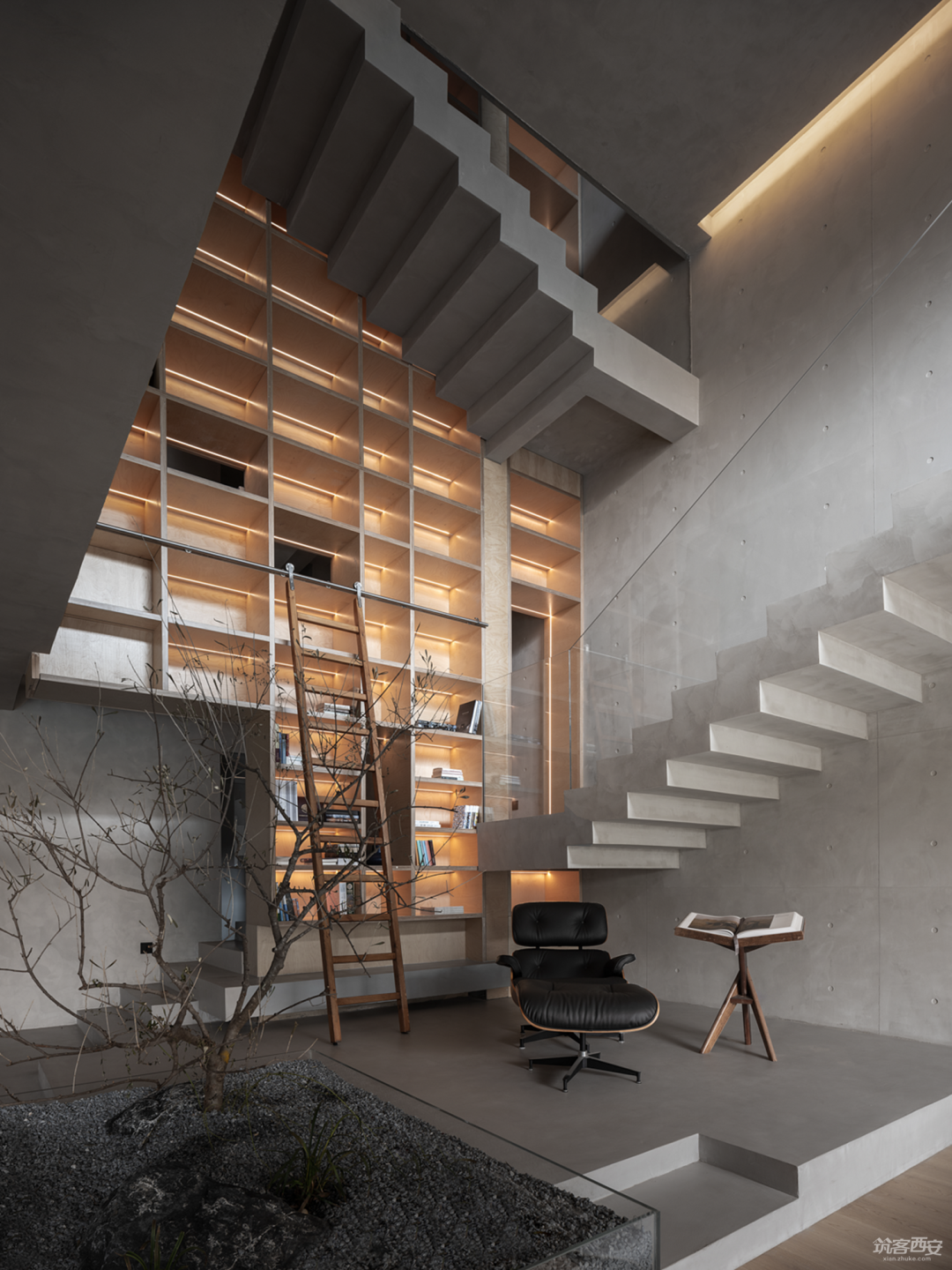 华侨城108坊别墅空间设计丨中国西安丨ANGSTUDIO-46