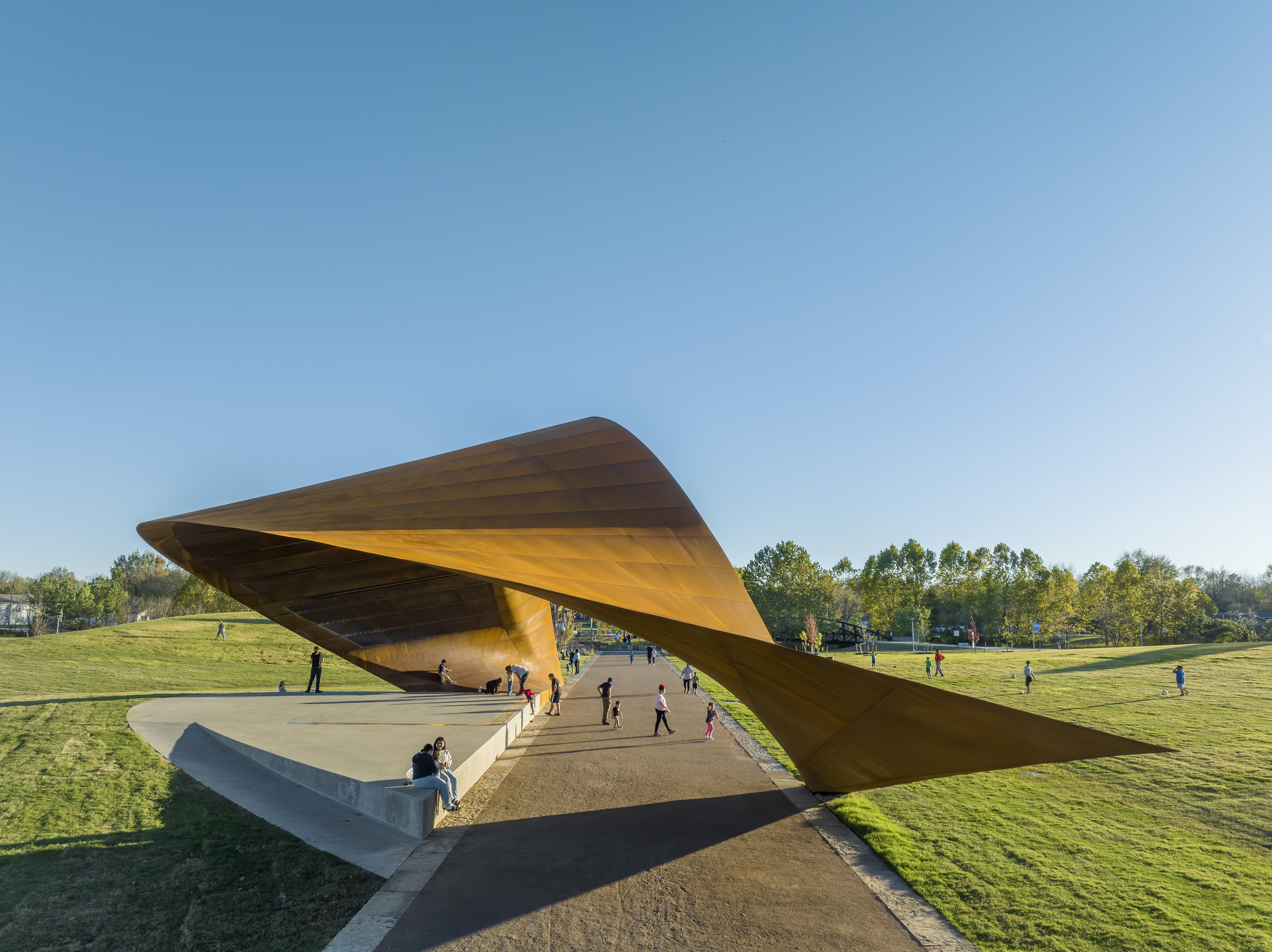 Luther George Park Performance Pavilion / Trahan Architects-19