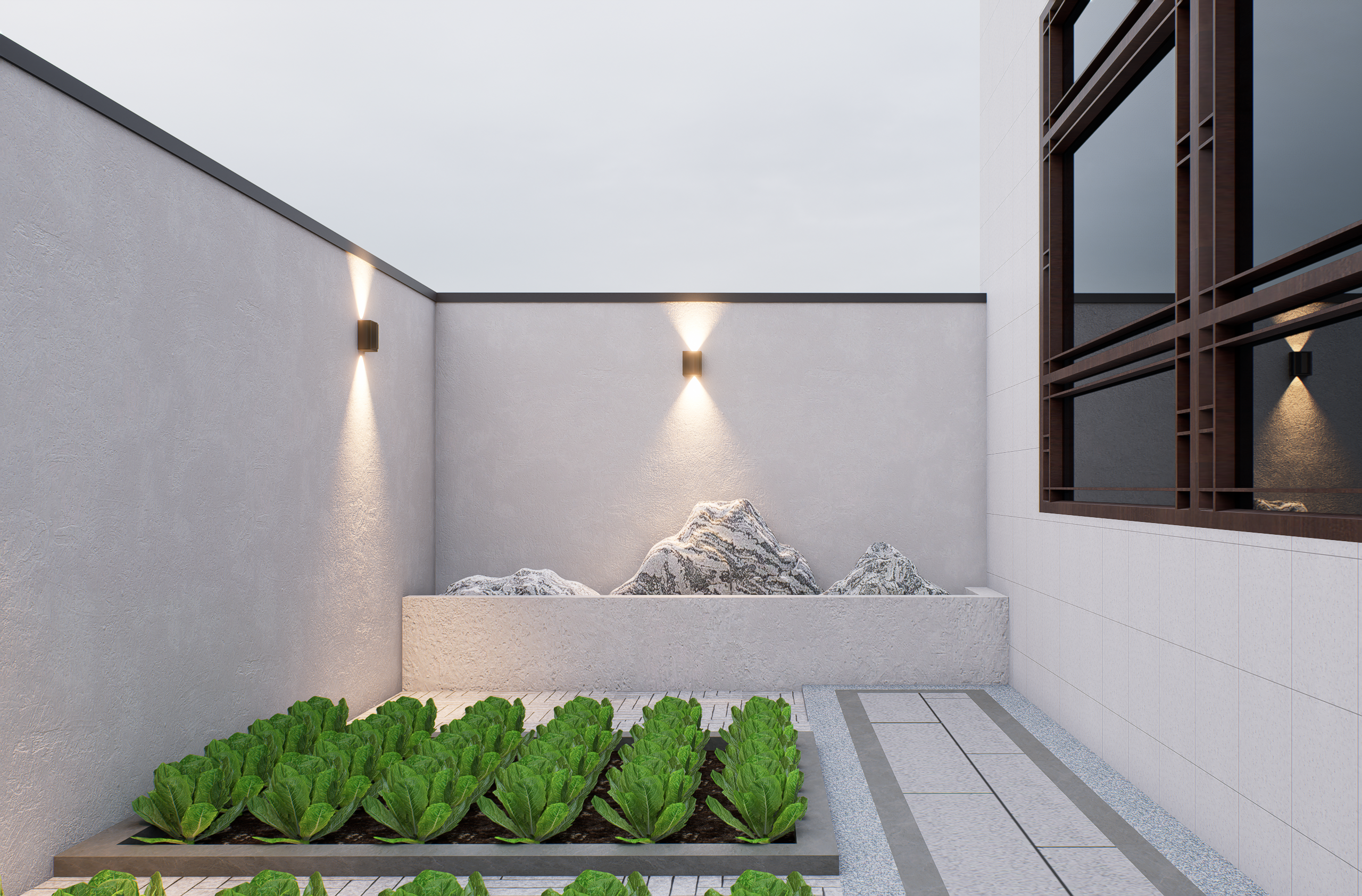 新中式景观庭院-18